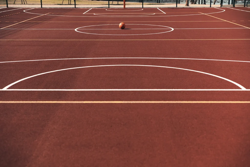 akredite spor tesisi denetim firması ready to play shot of basketball ball lying on th 2025 02 22 09 41 33 utc